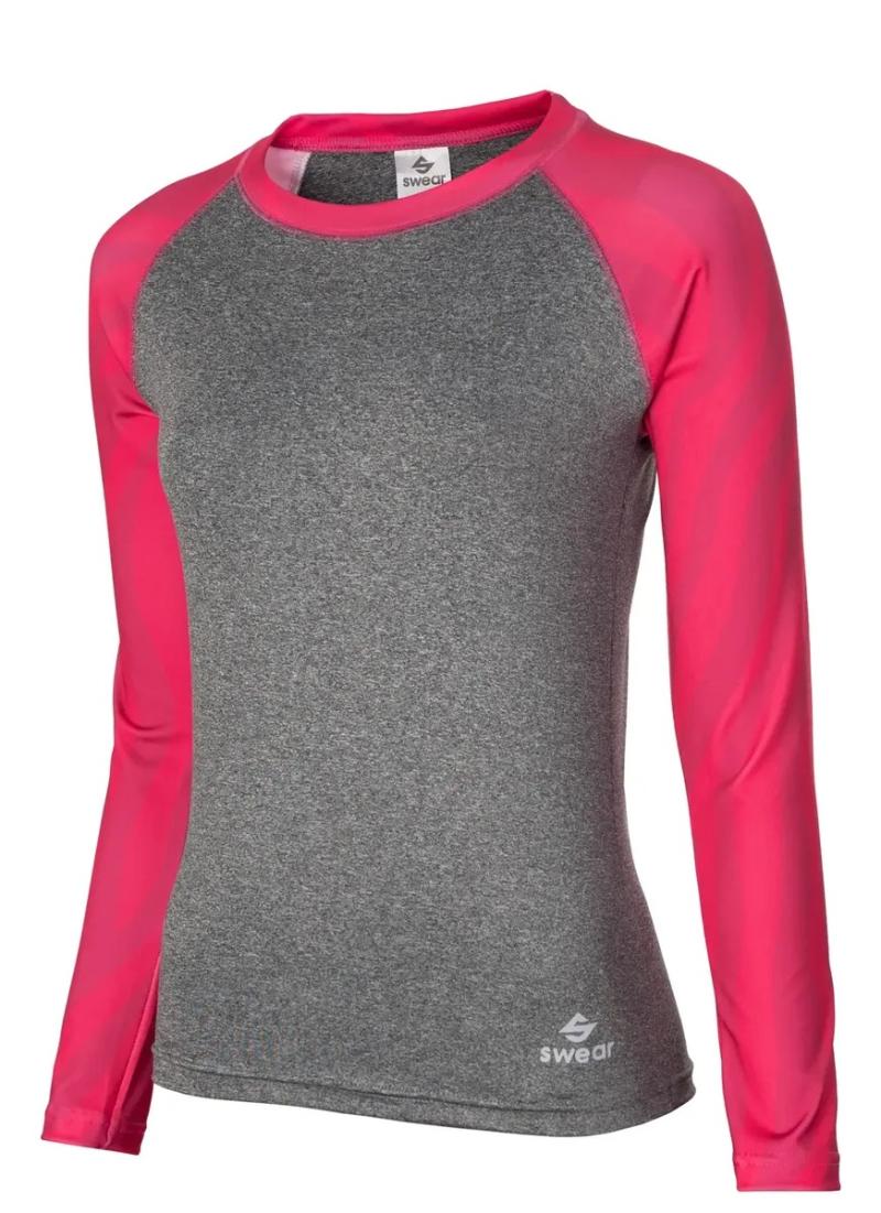 Remera Proteccion Solar Uv Femenina Manga Larga Deportiva