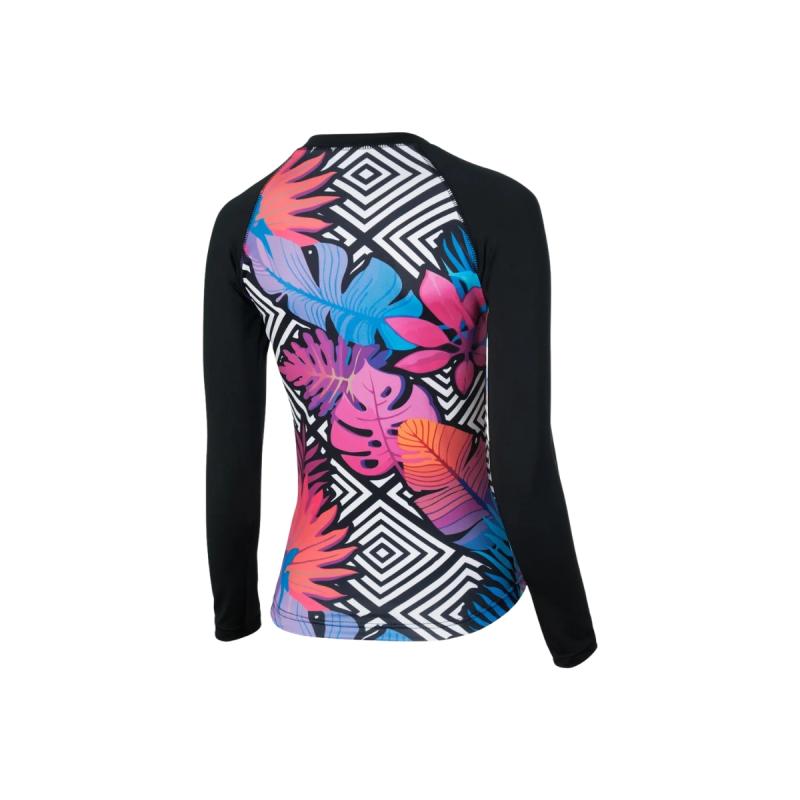 Remera Proteccion Solar Uv Femenina Manga Larga Deportiva