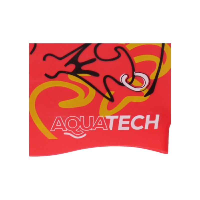Gorro Natación Aqua Tech Infantil Junior Silicona Unisex