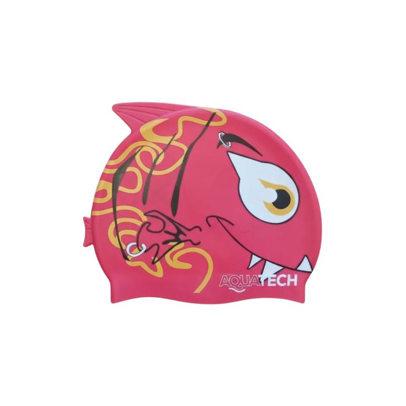 Gorro Natación Aqua Tech Infantil Junior Silicona Unisex