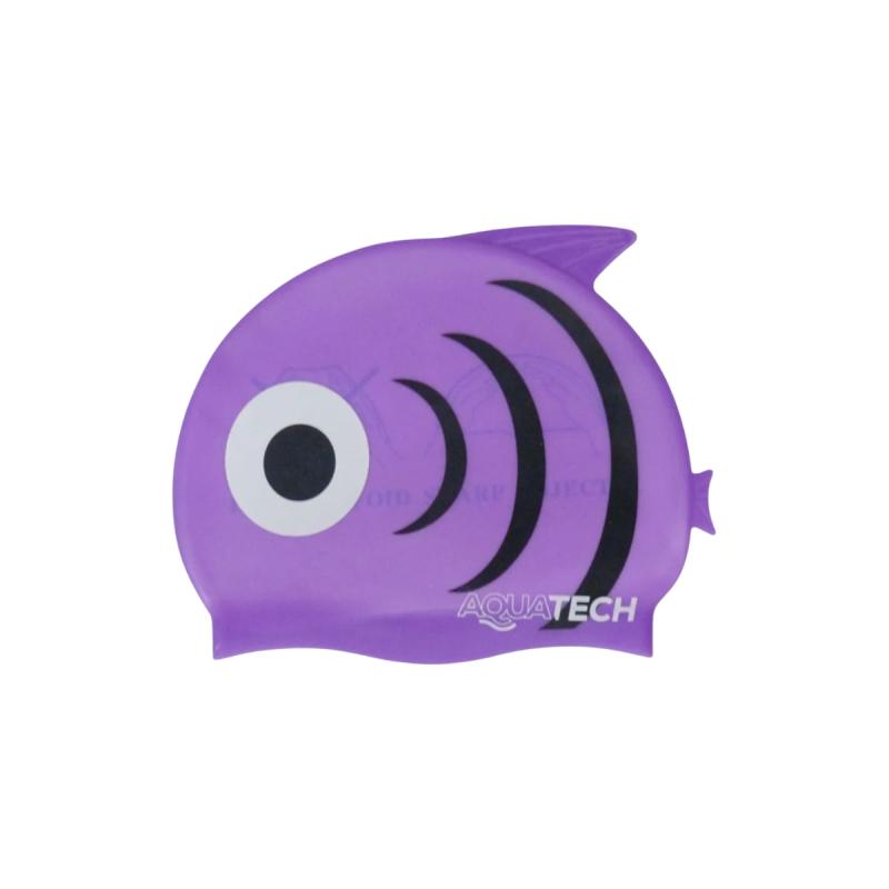 Gorro Natación Aqua Tech Infantil Junior Silicona Unisex