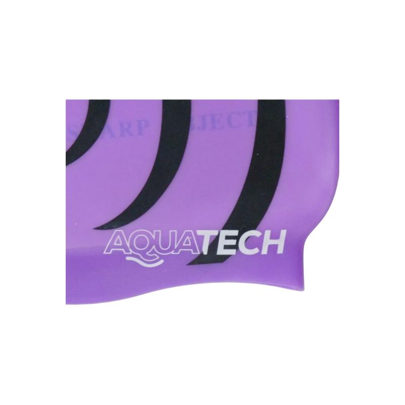 Gorro Natación Aqua Tech Infantil Junior Silicona Unisex