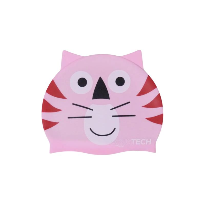 Gorro Natación Aqua Tech Infantil Junior Silicona Unisex