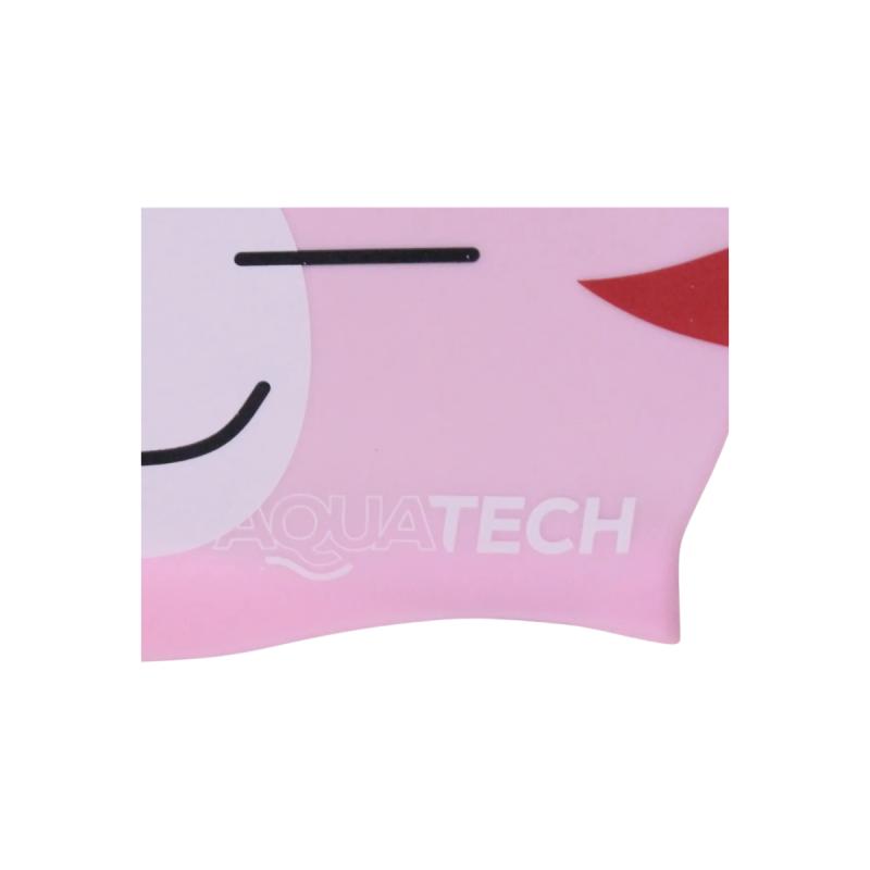 Gorro Natación Aqua Tech Infantil Junior Silicona Unisex