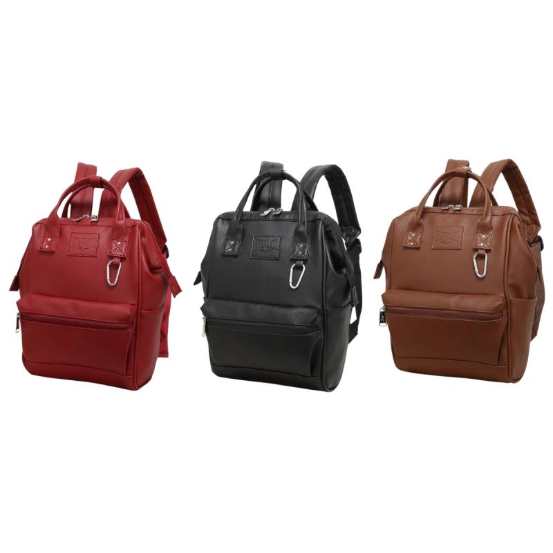 Mochila Everlast Urbana Cartera Casual Boca Pez Eco Cuero