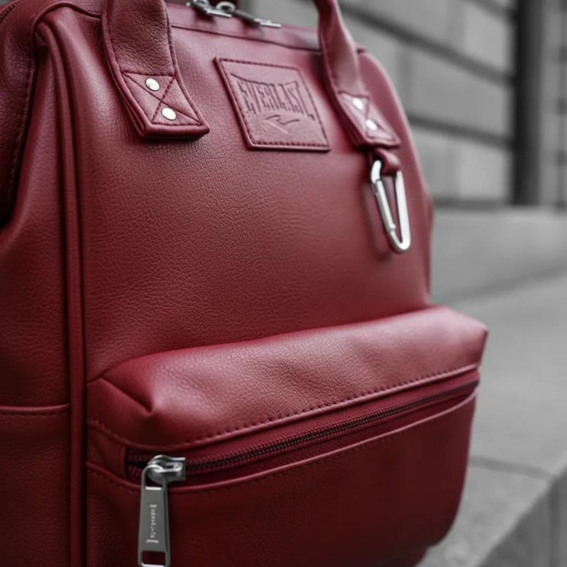 Mochila Everlast Urbana Cartera Casual Boca Pez Eco Cuero