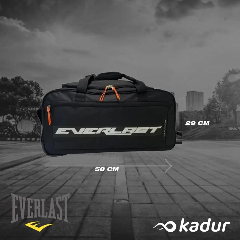 Bolso Viajero Carrito Everlast Ruedas Reforzado Importado