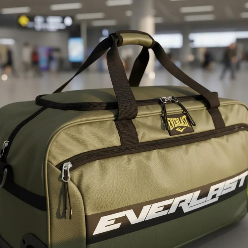Bolso Viajero Carrito Everlast Ruedas Reforzado Importado