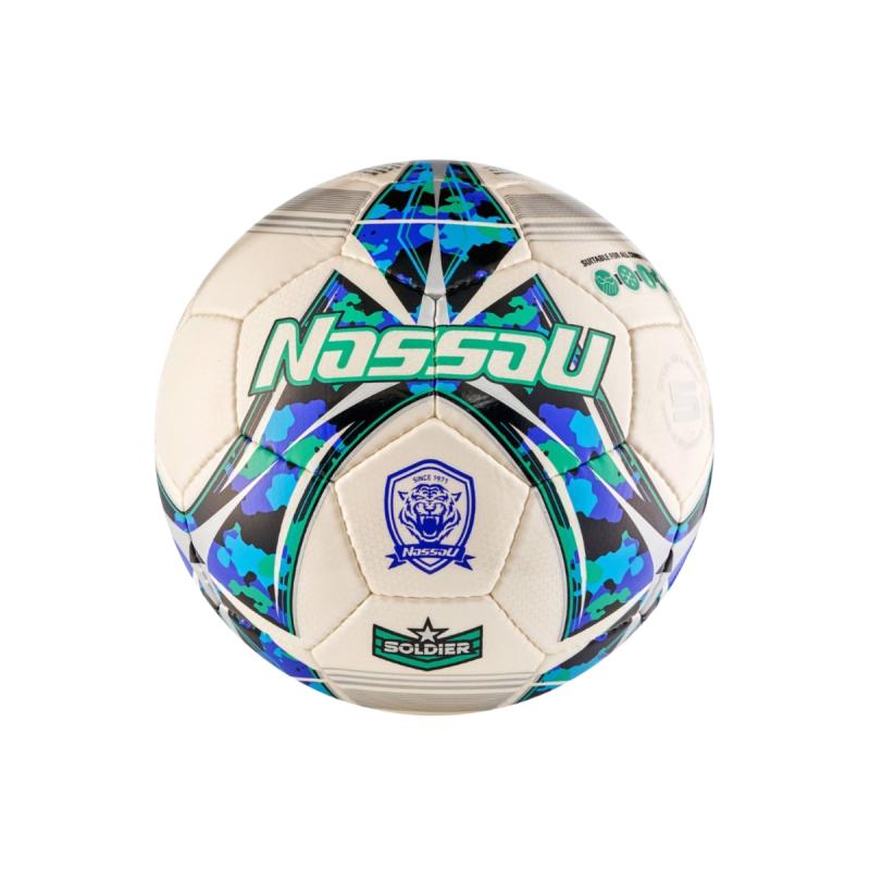Pelota Futbol N 5 Nassau Soldier Cesped