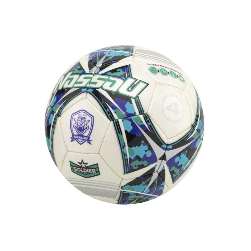 Pelota Futbol N 5 Nassau Soldier Cesped