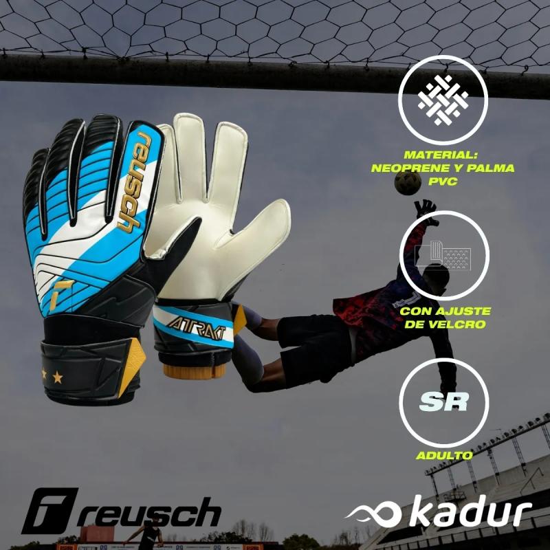 Guantes Reusch Attrakt Edicion Especial Argentina Infantil Jr