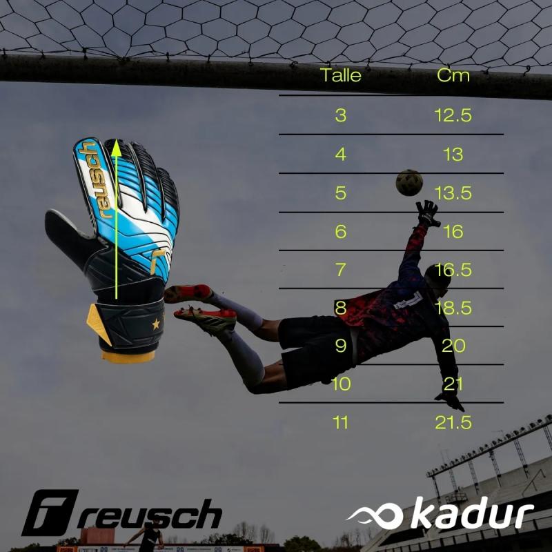 Guantes Reusch Attrakt Edicion Especial Argentina Infantil Jr