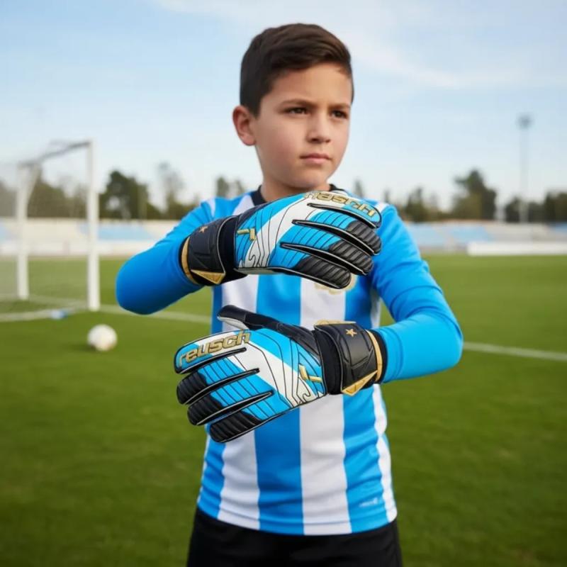 Guantes Reusch Attrakt Edicion Especial Argentina Infantil Jr