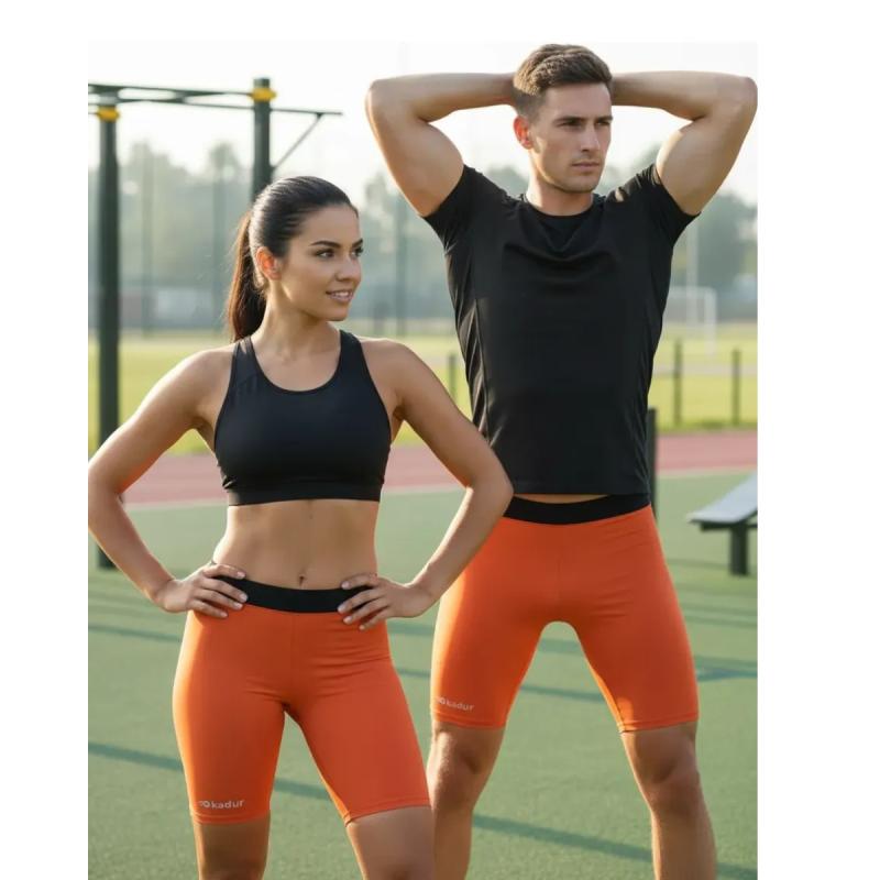 Calza Corta Running Ciclista Unisex Termica