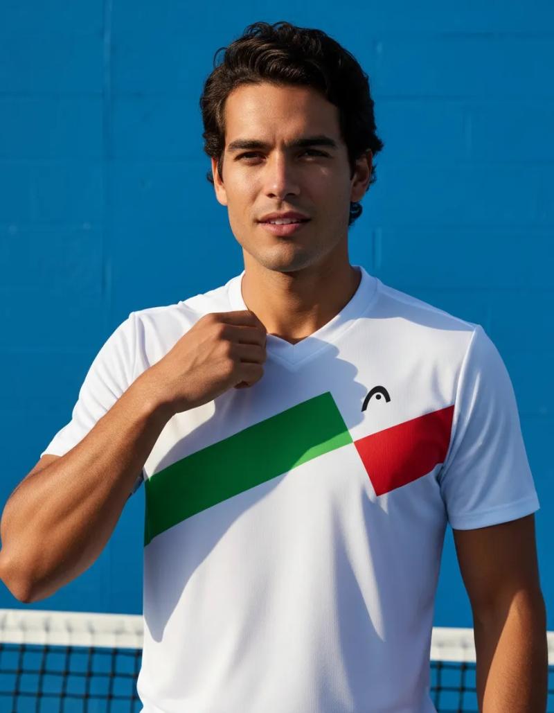 Remera Hombre Head Topspin 25 Tenis Padel