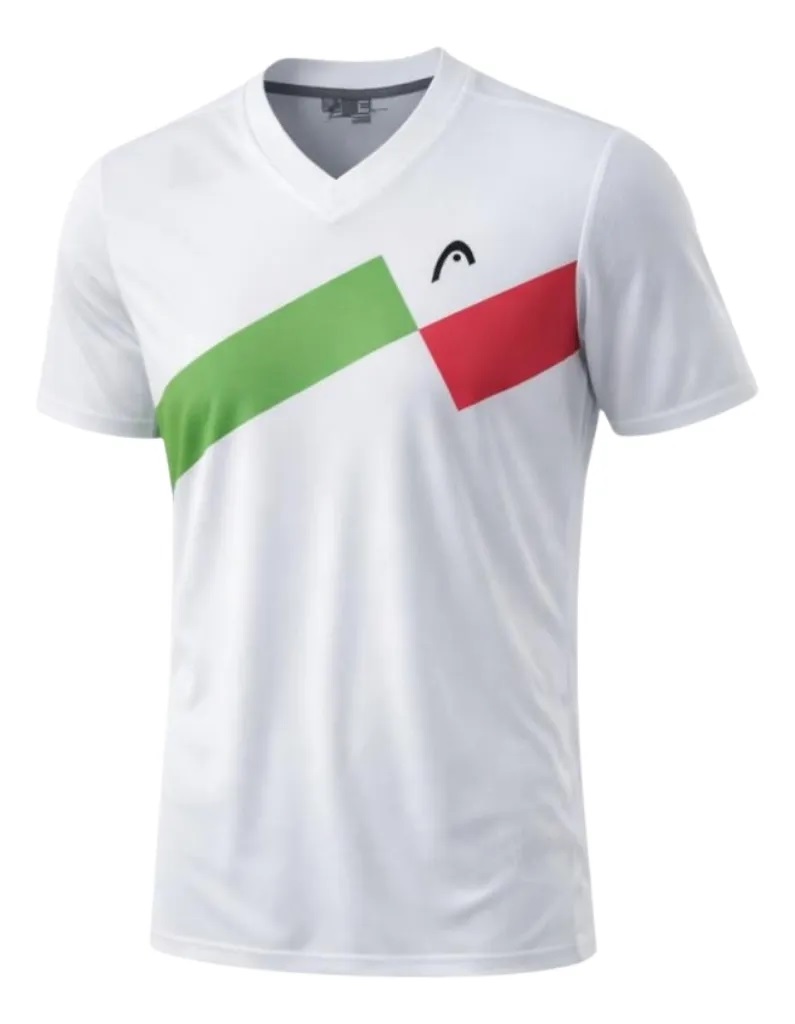 Remera Hombre Head Topspin 25 Tenis Padel