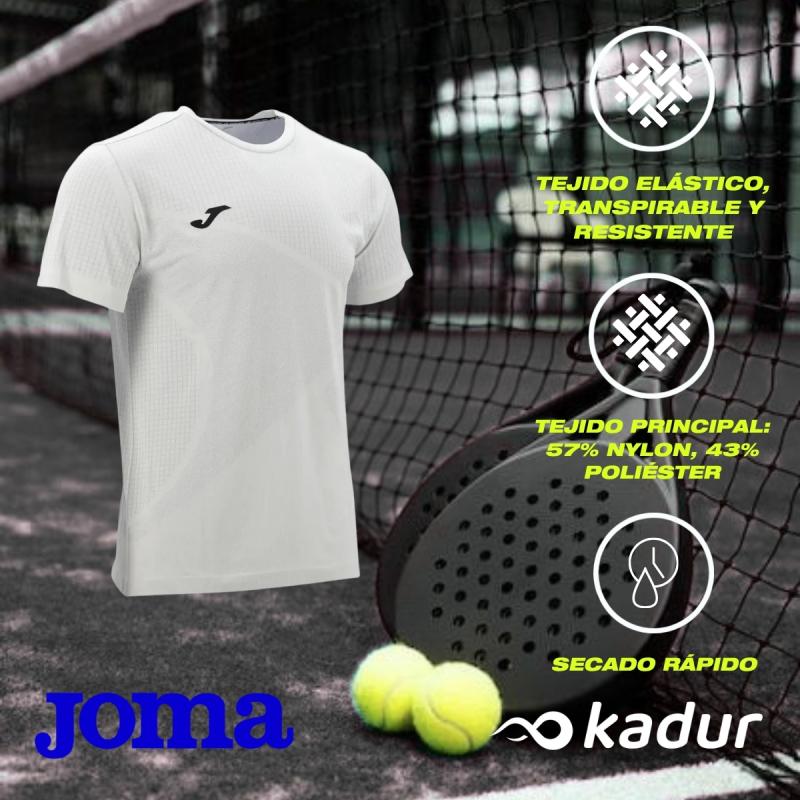 Remera Joma Challenge Pro Hombre Padel Tenis