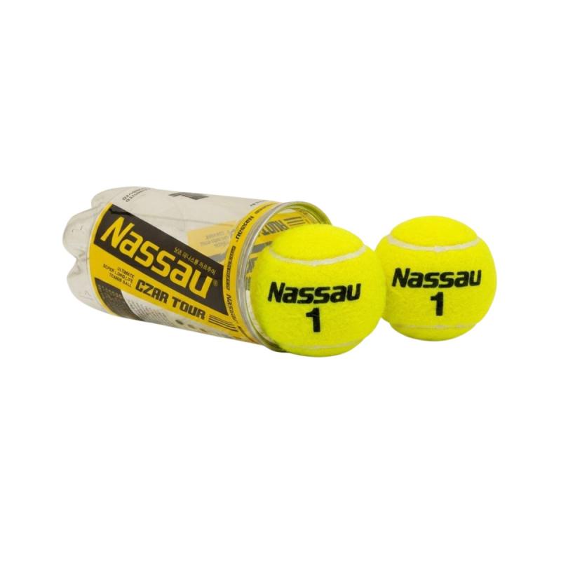 Tubo Pelotas Tenis Nassau Czar Tour X2U