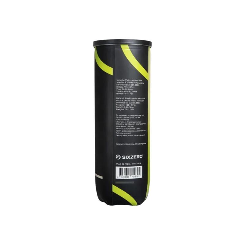 Caja X24 Tubos Pelotas Sixzero Padel Pro X3 c/u