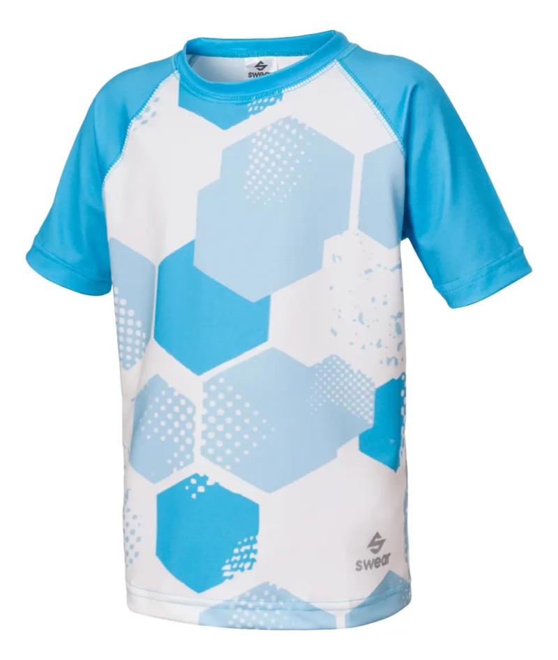 Remera UV Infantil Swear Manga Corta