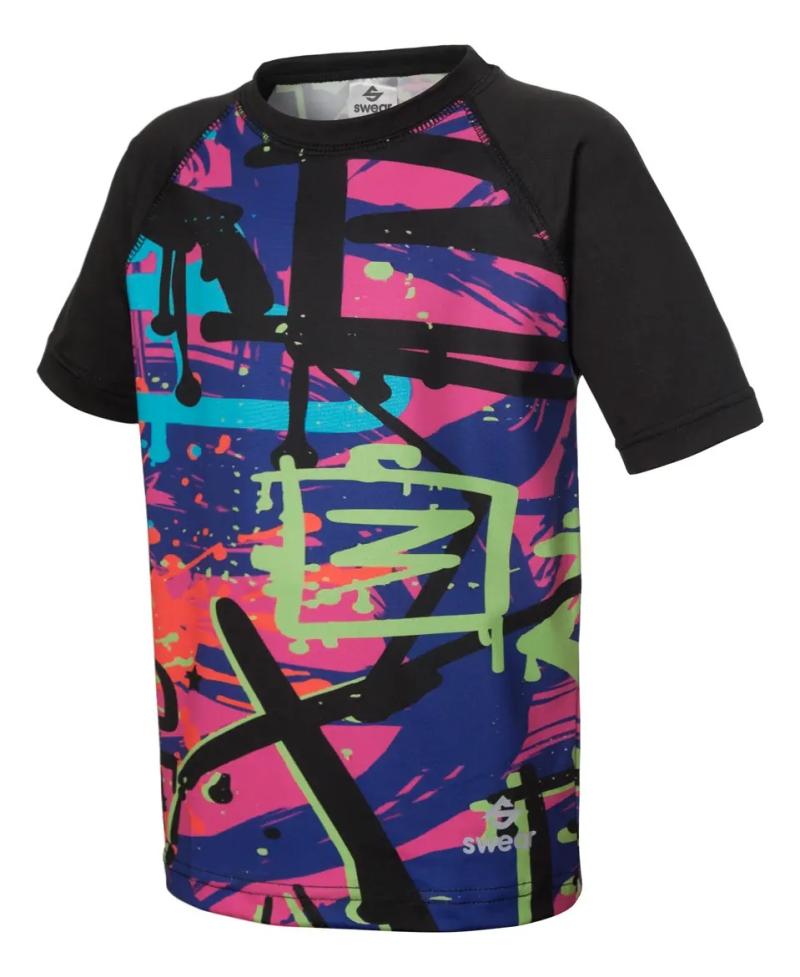 Remera UV Infantil Swear Manga Corta