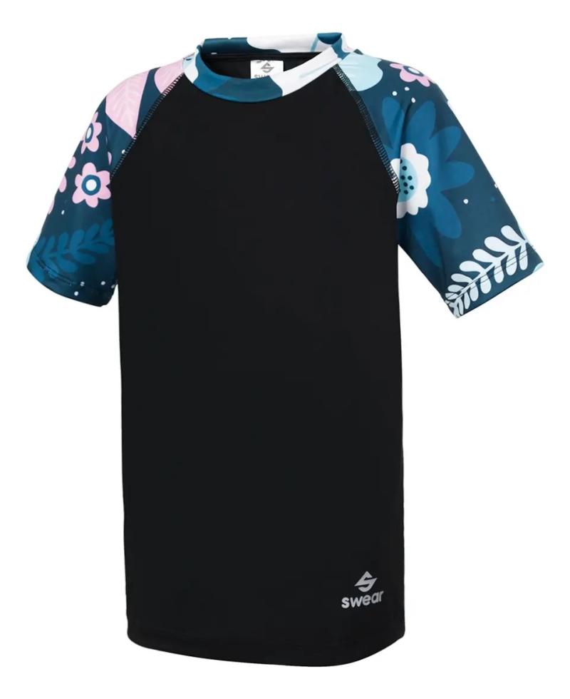 Remera UV Infantil Swear Manga Corta