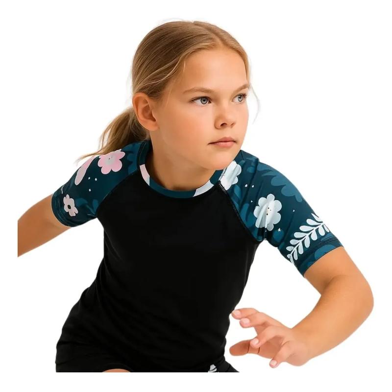 Remera UV Infantil Swear Manga Corta