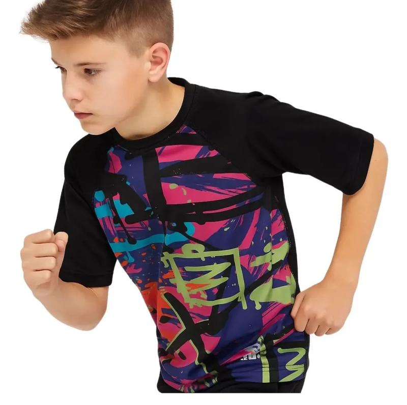 Remera UV Infantil Swear Manga Corta