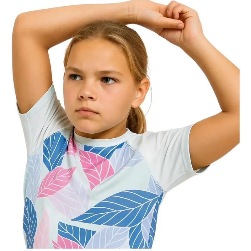 Remera UV Infantil Swear Manga Corta