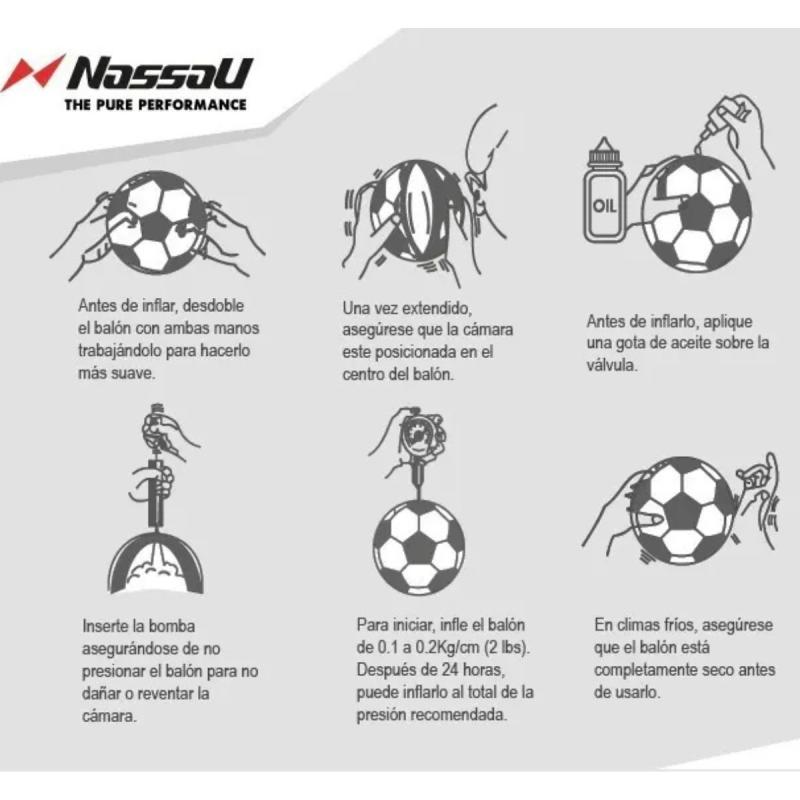 Pelota Futbol Nassau Pro Championship Profesional Cosida N°5