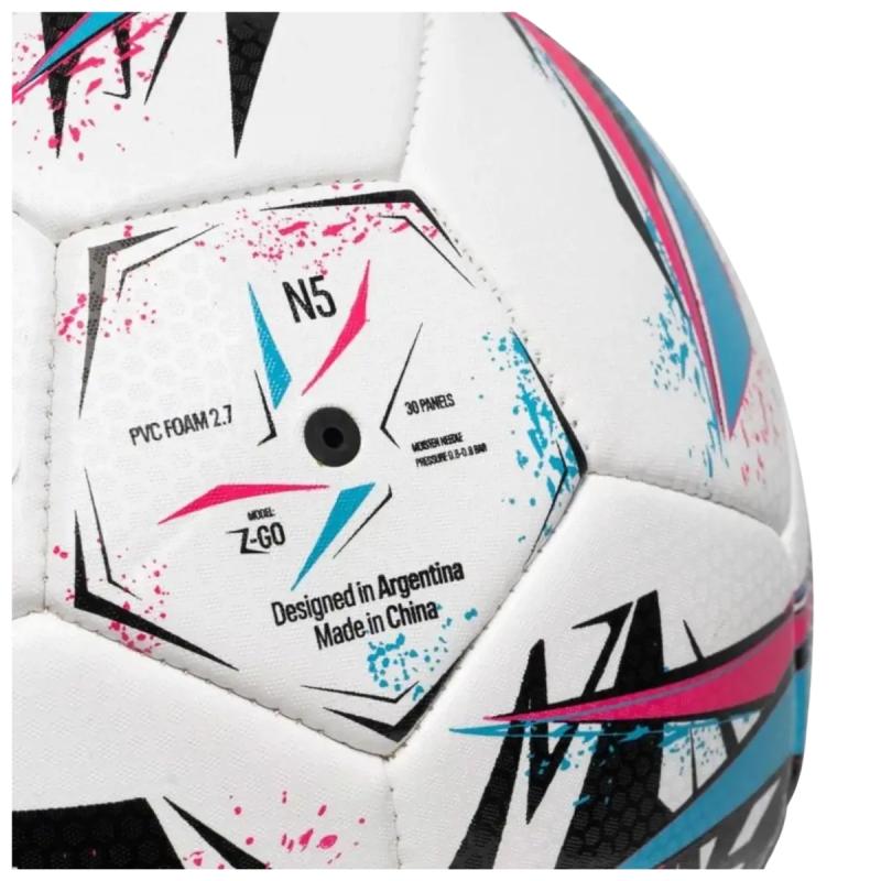 Pelota Fútbol Reebok Z-go N°5 Pu Césped Natural
