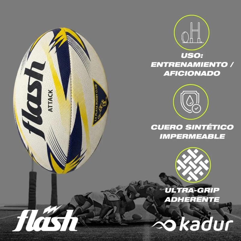 Pelota Flash Rugby N5 Attack Clubes