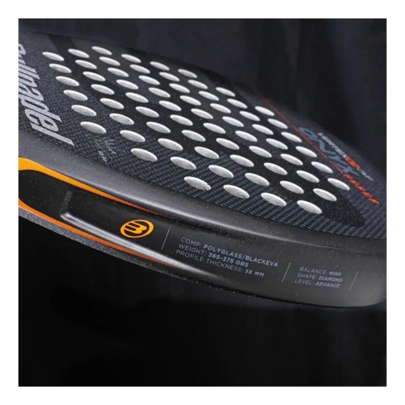 Paleta Bullpadel Vertex Onyx Comfort 2.0