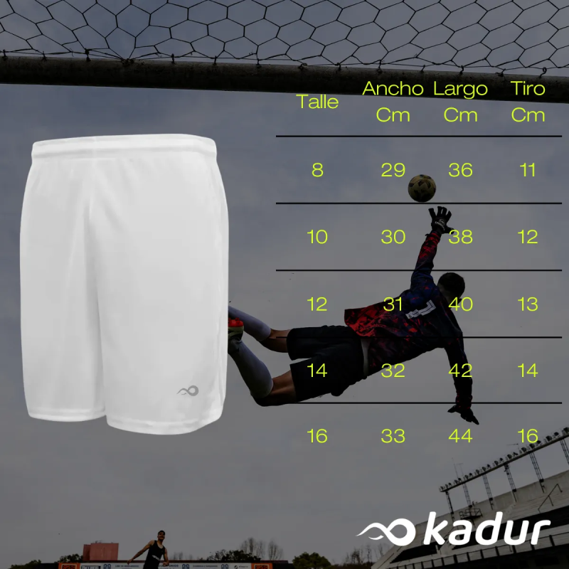Shorts Futbol Infantil Kadur