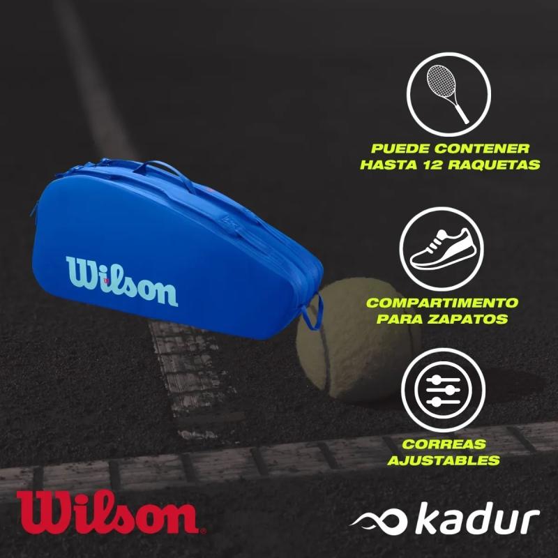 Bolso Raquetero Wilson Ultra V5 Tour 12PK