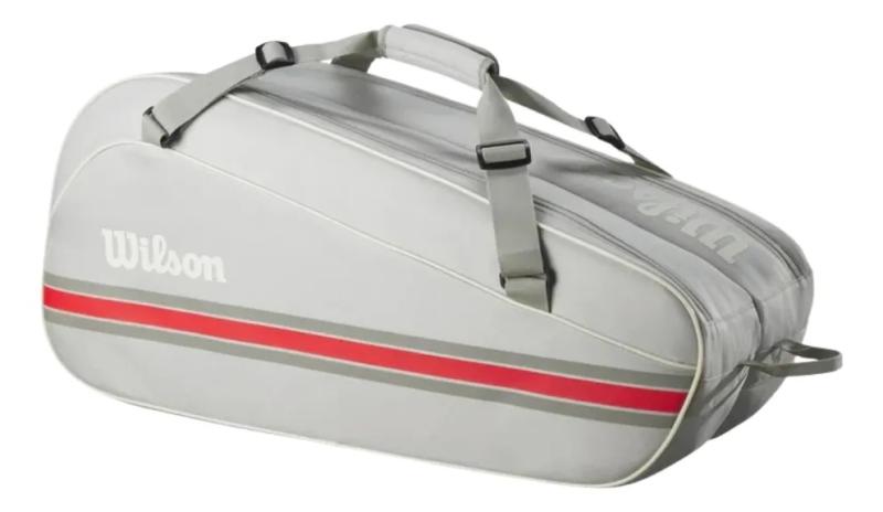 Bolso Raquetero Wilson Team Racket 6pk 2025