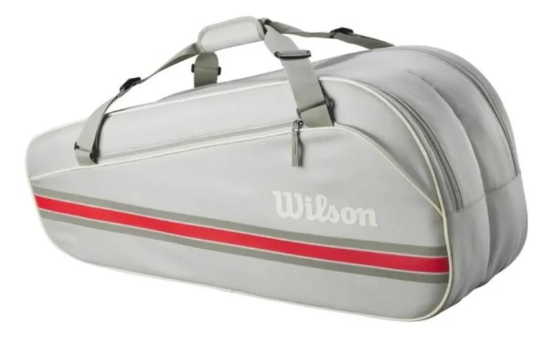 Bolso Raquetero Wilson Team Racket 6pk 2025