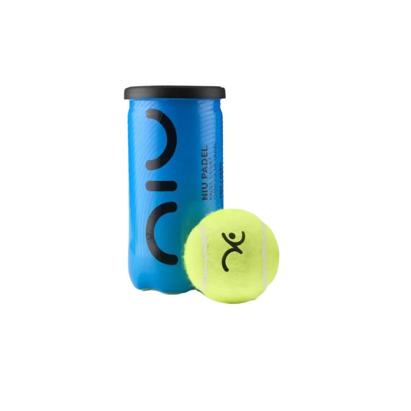 Tubos Padel Niu X2 Pelotas c/u Profesional Pack X2