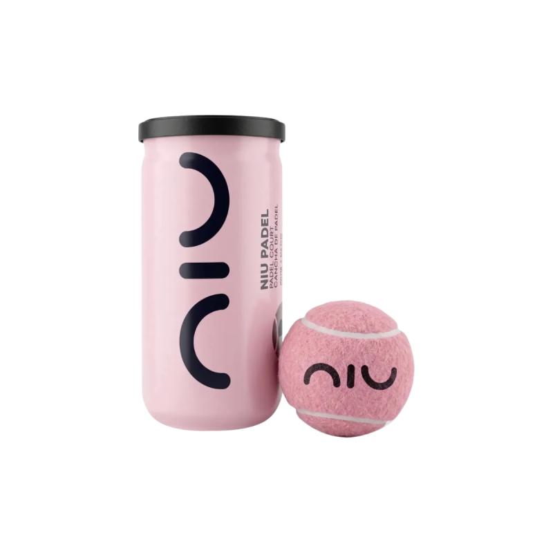 Tubos Padel Niu X2 Pelotas c/u Profesional Pack X3