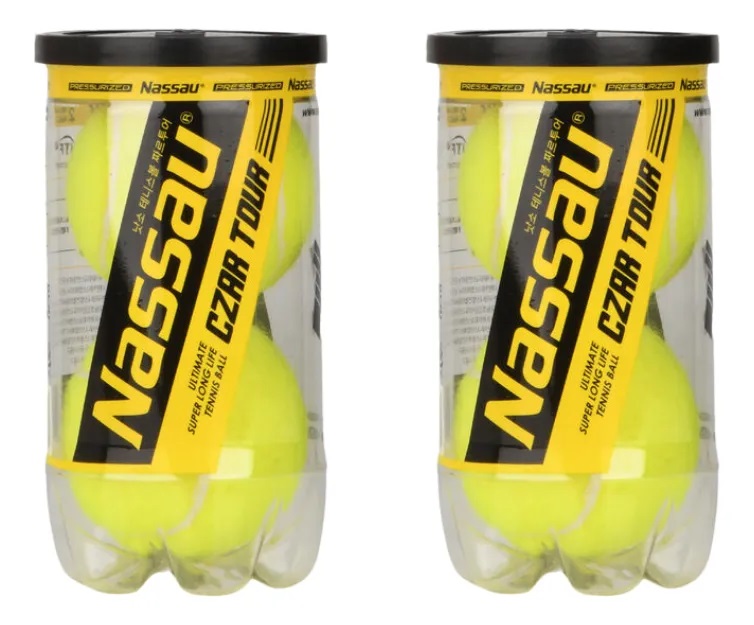 Tubos Tenis Pelotas X2 Nassau Czar All Court X2U