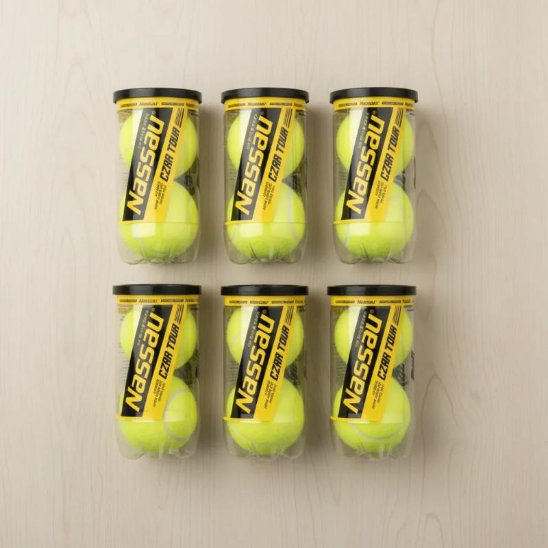 Tubos Tenis Pelotas X6 Nassau Czar All Court X2U