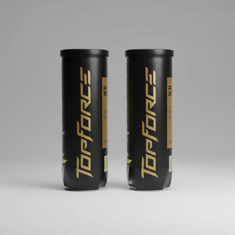 Tubos Top Force X3 Pelotas Padel Combo X2 Entrenamiento
