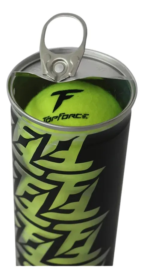 Tubos Top Force X3 Pelotas Padel Combo X2 Entrenamiento