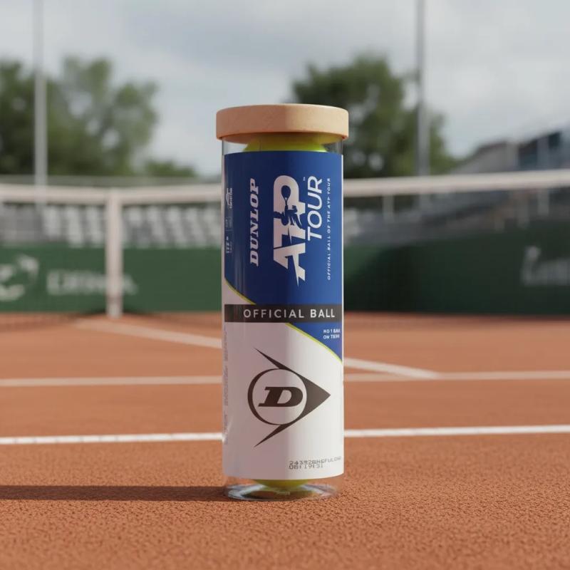 Tubo X3 Dunlop Pelotas Tenis Atp Tour Regular Duty Caucho