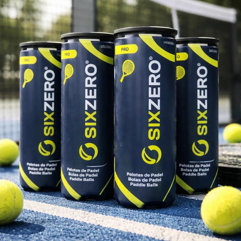 Pelotas Sixzero Padel 2.0 Pro Kit x6 Tubos
