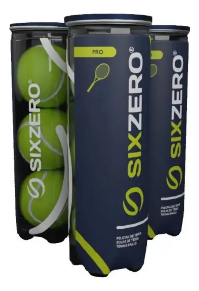 Pelotas Sixzero Padel 2.0 Pro Kit x3 Tubos