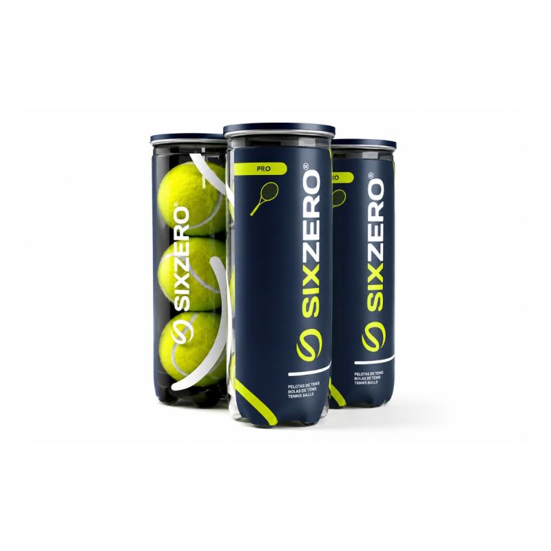 Pelotas Sixzero Padel 2.0 Pro Kit x3 Tubos