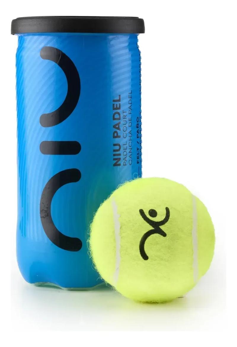 Tubo Pelotas Niu Padel Pro x2 Unidades