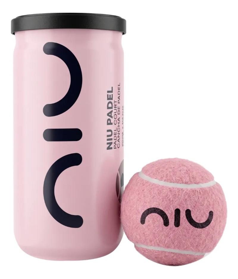 Tubo Pelotas Niu Padel Pro x2 Unidades