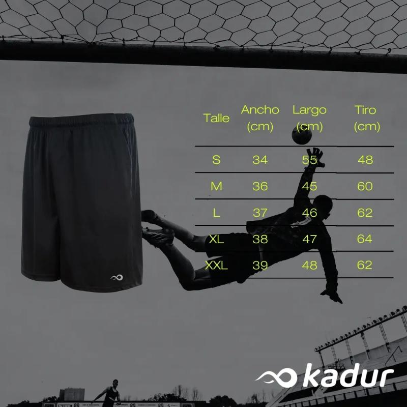 Short Deportivo Kadur X2 Bolsillos